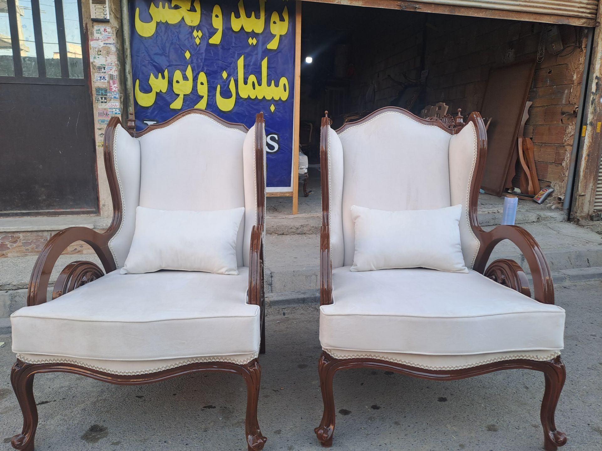 مبل کلاسیک فرانسوی کینگ 7 نفره - تصویر 3